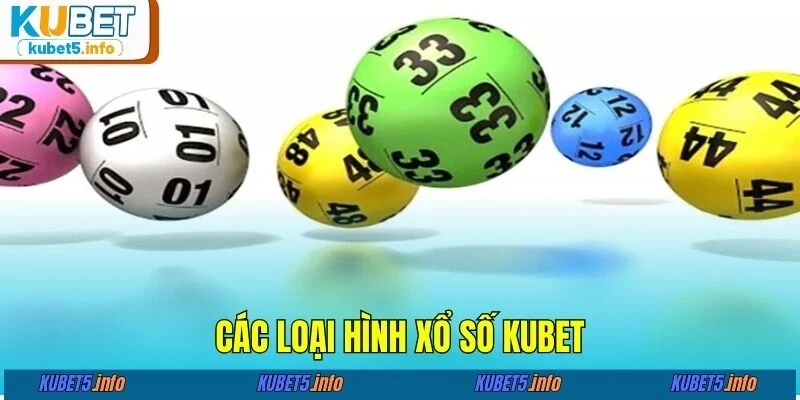 Các loại hình xổ số KUBET88