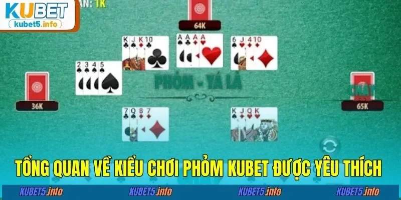 Tổng quan về kiểu chơi phỏm KUBET88 được yêu thích&nbsp;